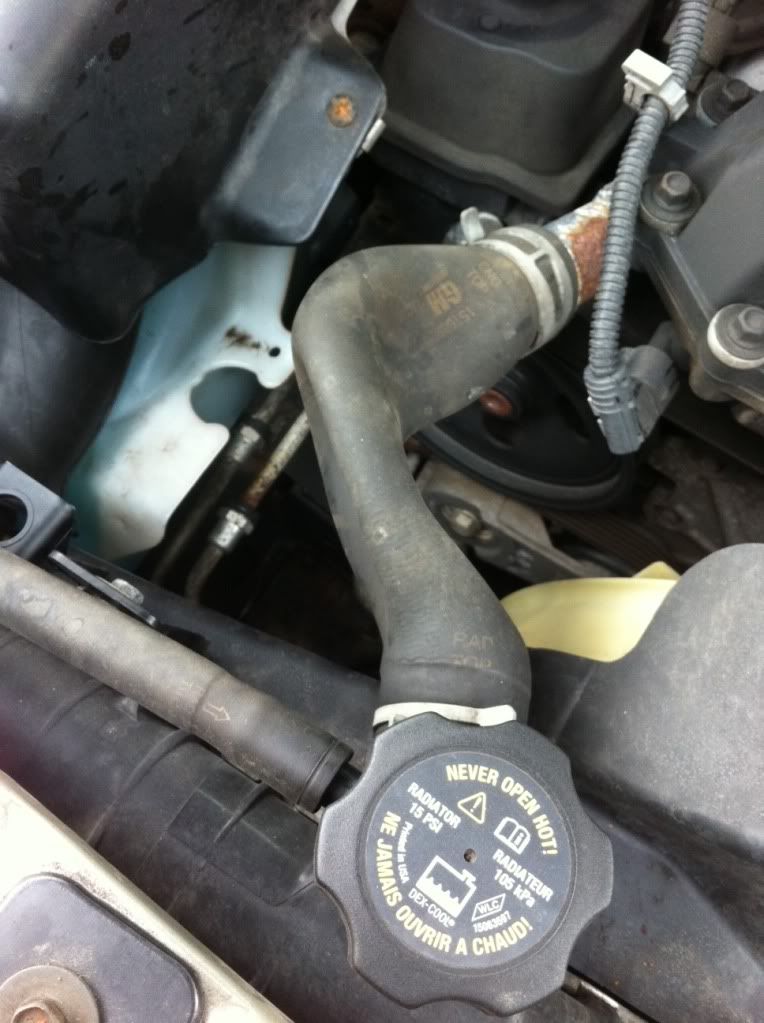 trailblazer radiator cap