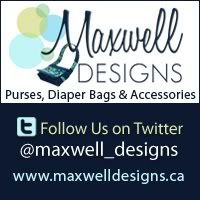 Maxwell Designs -  purses and the best diaper bags, made in canada