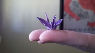 peace crane from anna