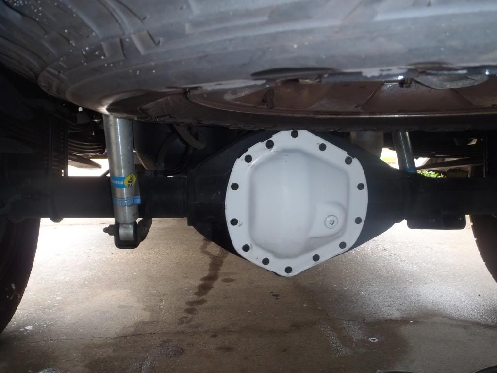 Painted diff covers and other creative uses for spray on bed liner