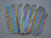 **Free for Shipping** Big Kids Wipes (aka Family Cloth)--pastel rainbow