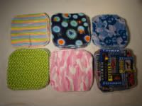Cloth Wipes--choice of several prints!