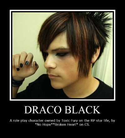 <b>Draco Black</b> ◄◄. - Men-Brown-Dye-Shade-Emo-Short-Hairstyle