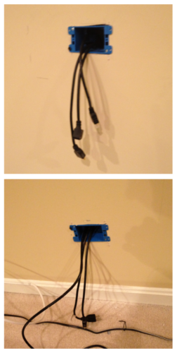 hidden wires for tv