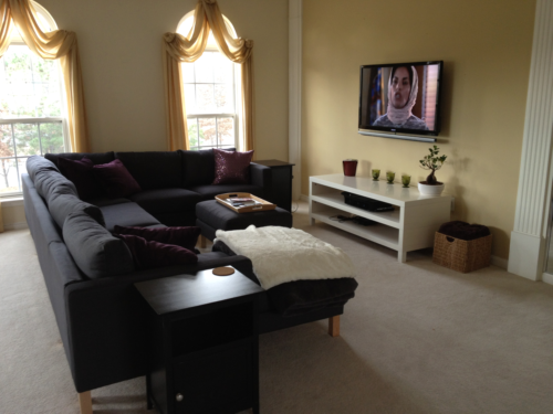 living room karlstad lack