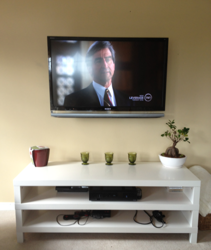 tv hung
