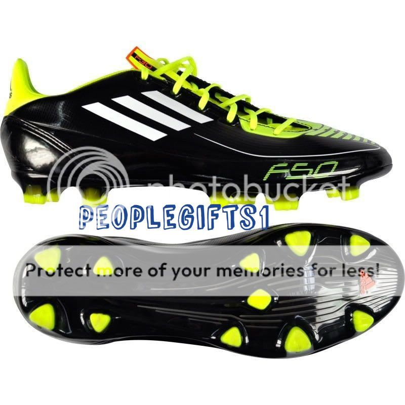 200 Mens Adidas Adizero F30 TRX FG Black Neon Yellow White Size 10 5