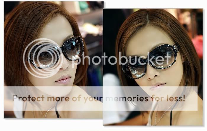 Korean Style Women Fashion Elegant Cool Sunglasses Black  