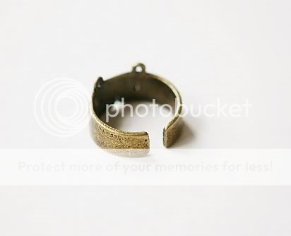 Cute Squirrel Bronze Korean Fashion Ring Size8 Adj Z371  