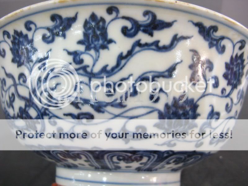 China antique exquisite blue and white Porcelain dragon and phoenix 