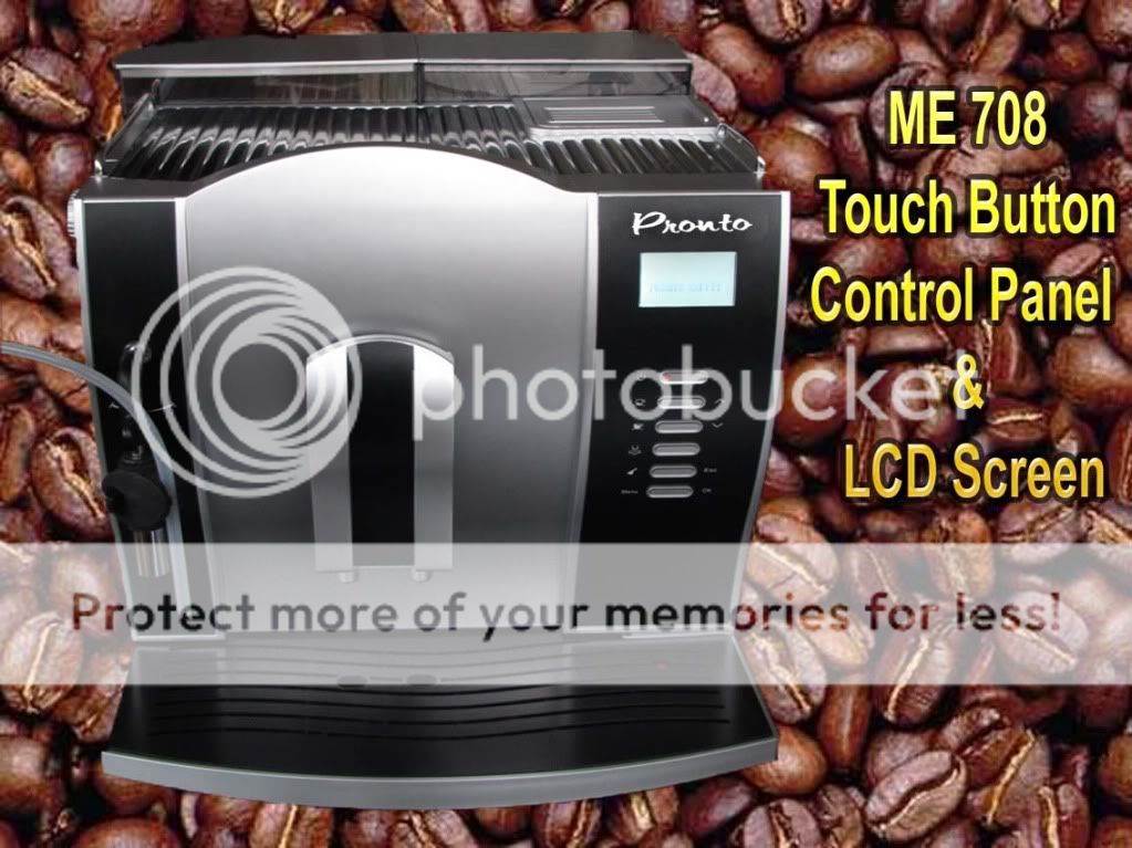 New Pronto ME708 Fully Automatic Coffee Cappuccino Espresso Machine RRP $1300