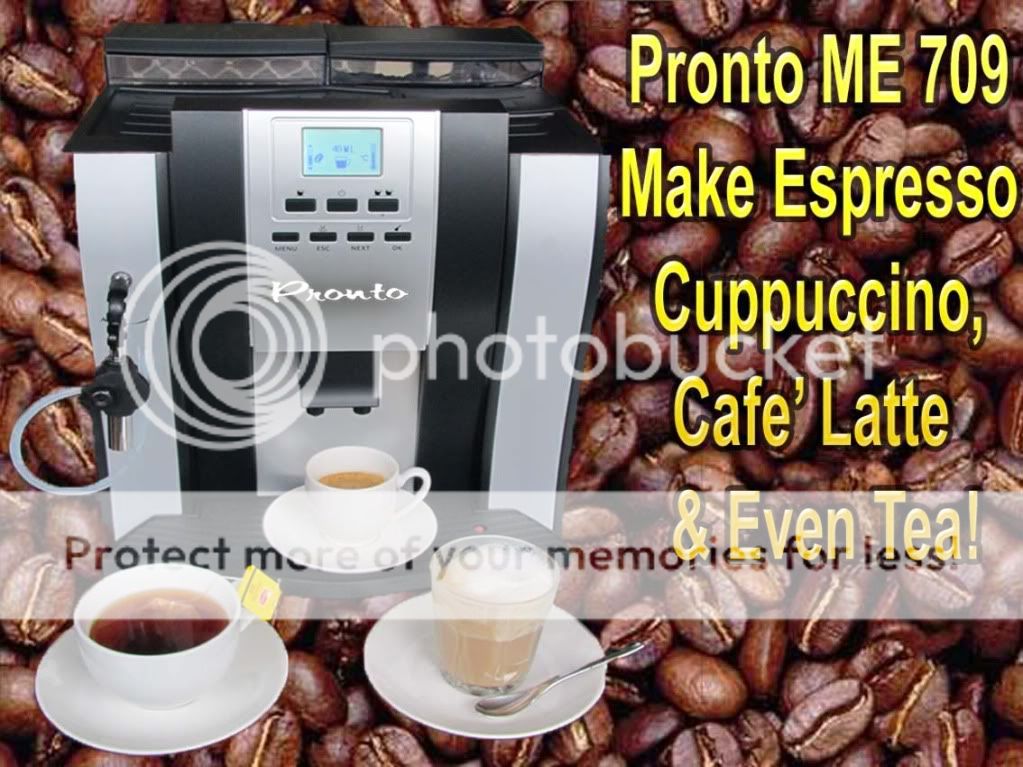 New Pronto ME709 Fully Automatic Coffee Cappuccino Espresso Machine RRP $1300