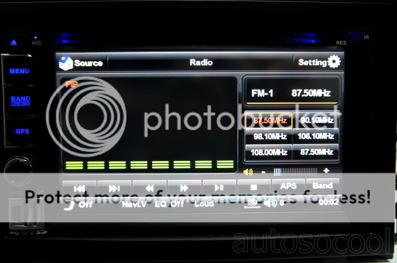 fm 10 am not support sirius satellite radio rear camera input auto on 