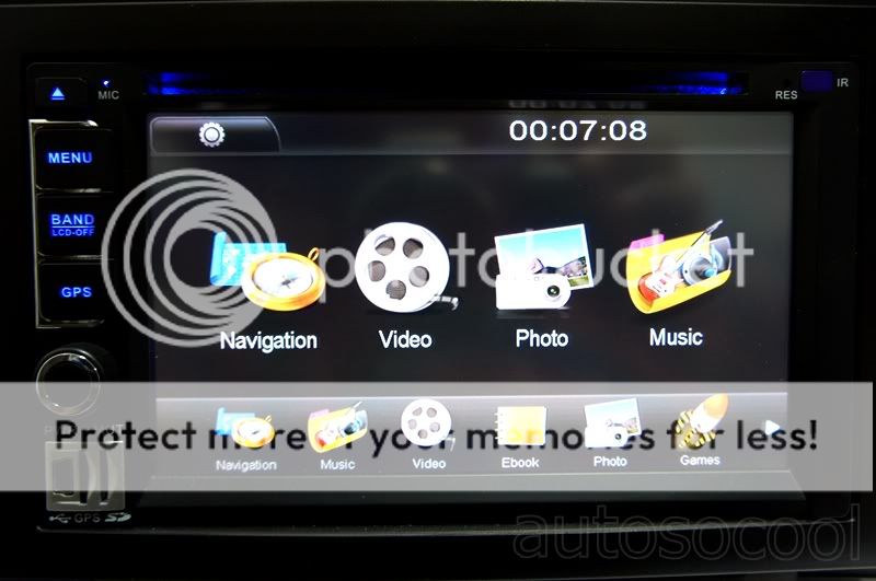DIN DVD Player GPS BT iPod Nissan ALTIMA 2007   2011  