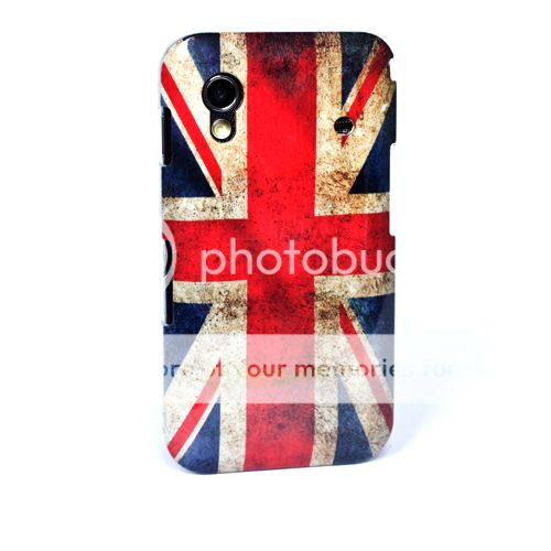 Großbritannien Fahne Flag Case Handy Hülle Schale für Samsung S5830