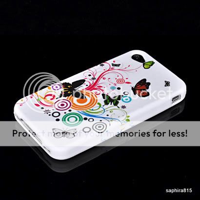 Schutzhülle Bumper Cover Handytasche Case Silikon für Apple iPhone 4