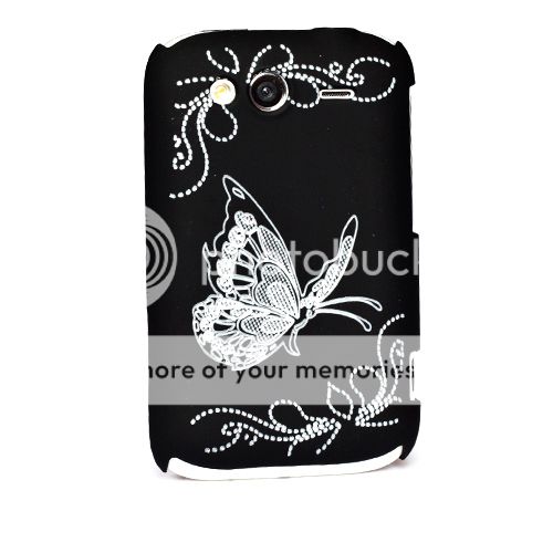 Butterfly Handy Hülle Case Schutz Hülle Cover + Folie für HTC